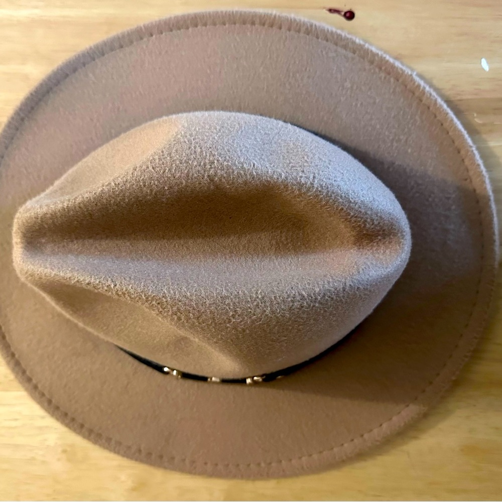 Tan Felt Cowboy Hat